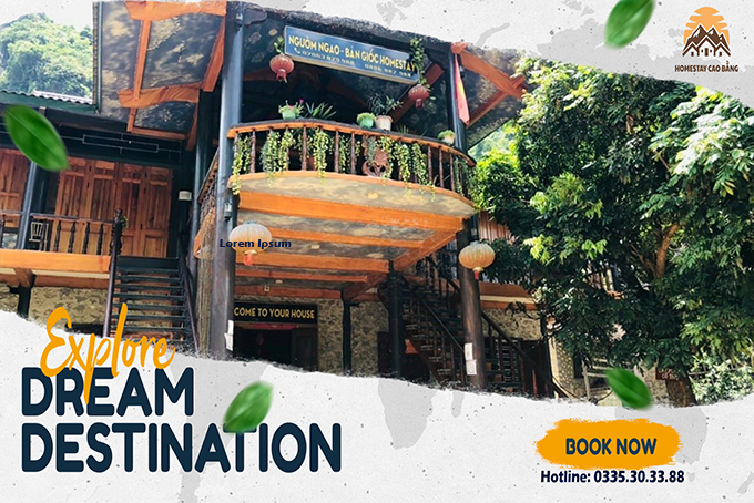 Ngườm Ngao – Bản Giốc Homestay